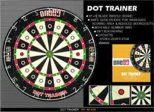 one 80 Dot Trainer dart tábla