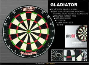 one 80 Gladiator dart tábla