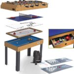4in1 multifunkciós játékasztal