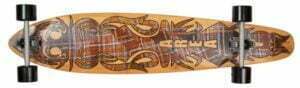 Bamboo Longboard gördeszka