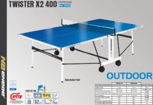 Enebe Twister X2 400 kültéri ping pong asztal