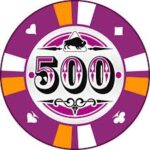Kerámia póker zseton 500