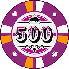 Kerámia póker zseton 500