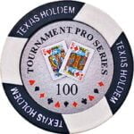 Póker zseton Texas holdem 100