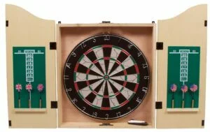 Innergames Kings Head Dart kabinet és szett