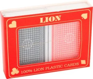 Lion Póker kártya duó box