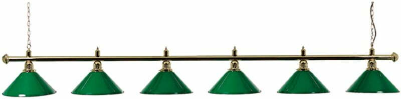 Buffalo Hatrészes zöld snooker lámpa
