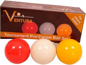 Ventura Tournament Pro karambol golyókészlet