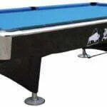 Buffalo Pro II black zsebes pool biliárd asztal 8ft