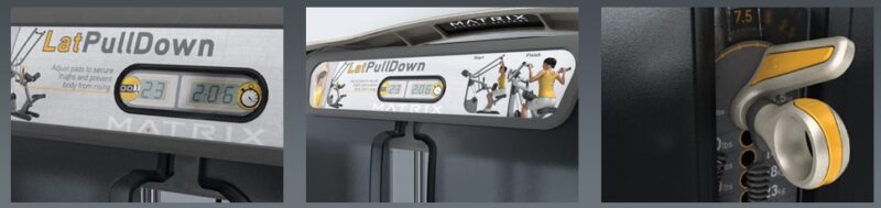 Matrix Fitness Farizom gép