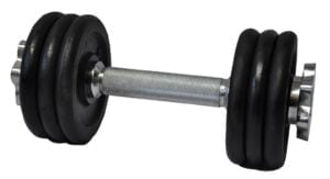 Súlyzószett kofferben 15kg
