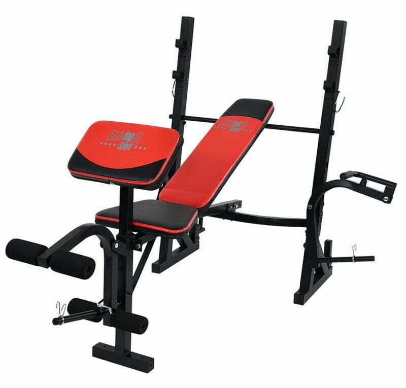 Christopeit sport Power multifunkciós fekvenyomó pad + 30kg súlyszett