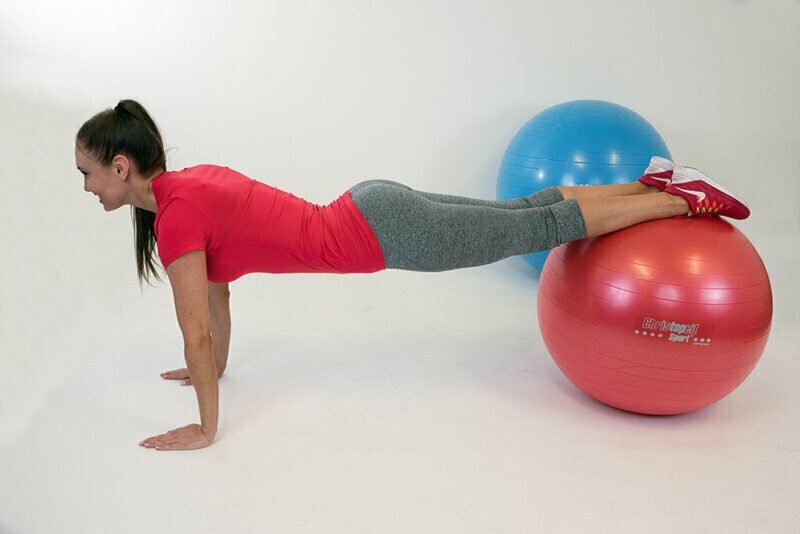 Christopeit sport Gimnasztikai labda 75cm pumpával