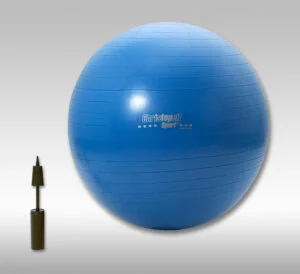 Gimnasztikai labda 75cm pumpával