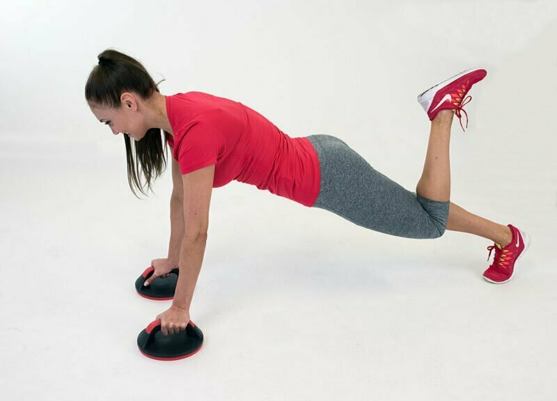 Christopeit sport Push Up Bar forgó fekvőtámasz keret