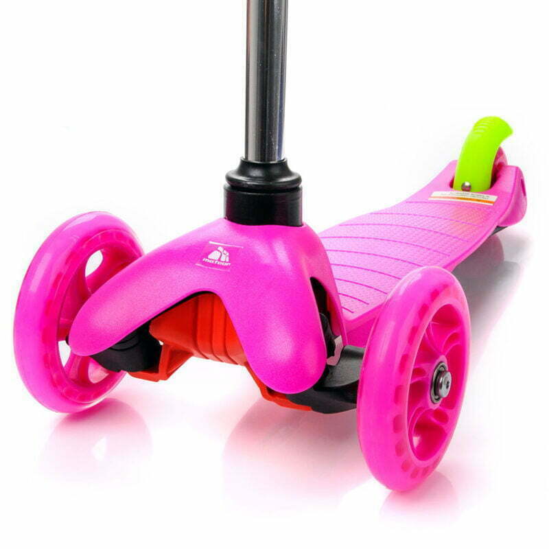 Meteor Háromkerekű roller - pink