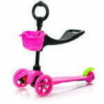 Meteor Three Wheel 2in1 roller - pink