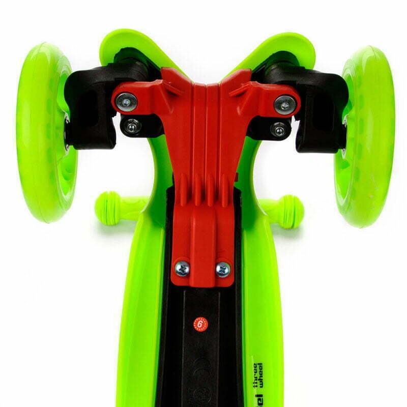 Meteor Three Wheel 2in1 roller - green