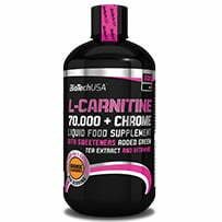 Biotech Usa L-Carnitine 70.000mg + Chrome - 500ml