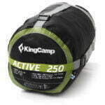 King Camp Active 250 zöld hálózsák