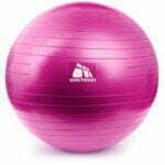 Meteor Fitnesz labda pumpával 55cm lila