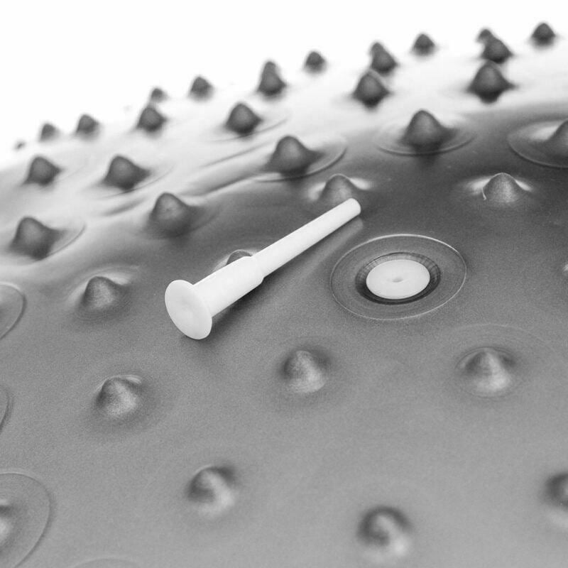 meteor-fitnesz-masszirozo-labda-75cm-ezust-02 Meteor Fitnesz Masszírozó labda pumpával 75cm