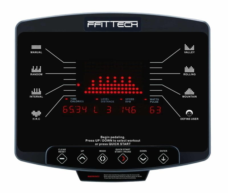 FFiTTech PRO-V100 Edzőtermi teremkerékpár