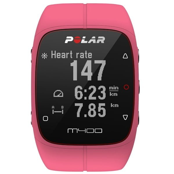 Polar M400 HR polar futó óra - pink