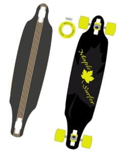 Spartan Maple Surfer 38' longboard gördeszka