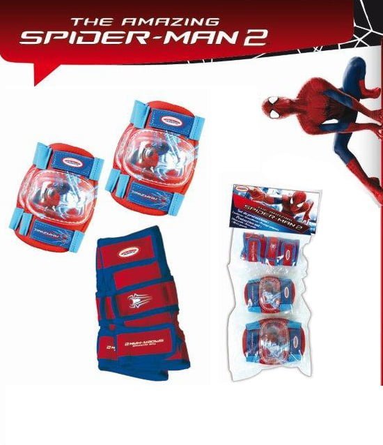 Spartan Spiderman gyermek kéz - könyök és térdvédő szett