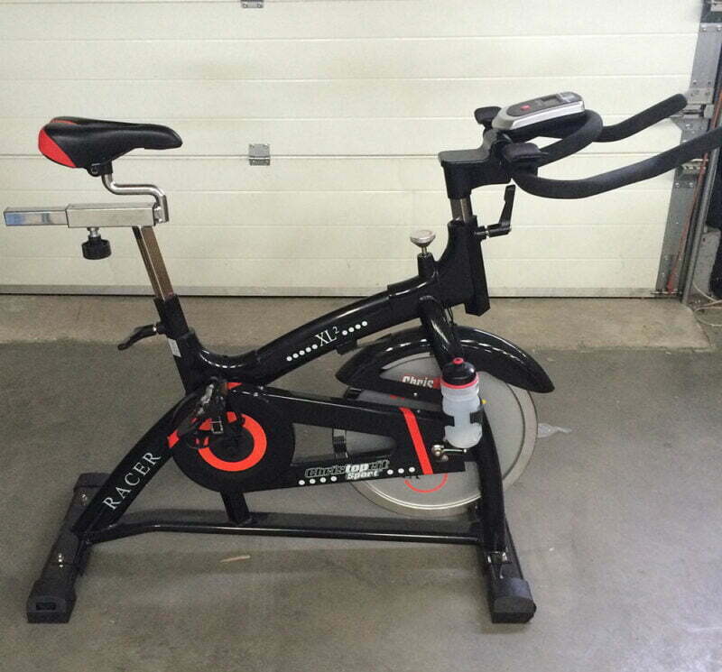 Christopeit sport Racer XL2 Black csomagsérült indoor cycle