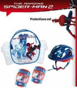 Spiderman 5 részes védőfelszerelés szett