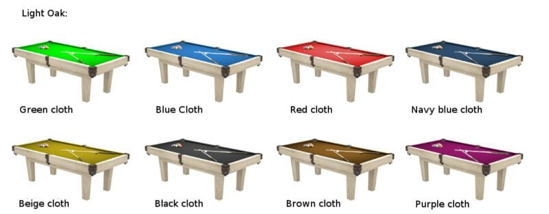 Radley Prime 8ft biliárd asztal