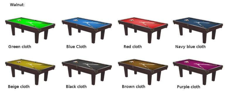 Radley Prime 8ft biliárd asztal