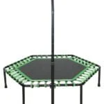 Hexagon trambulin kapaszkodóval 136cm