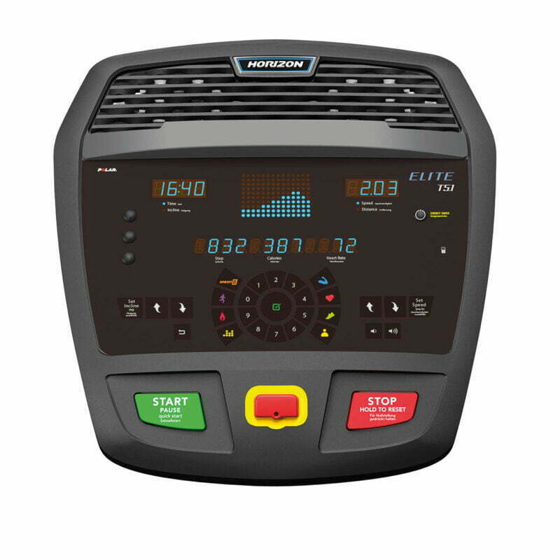 horizon-fitness-elite-t5-1-futopad-kijelzo Horizon Fitness Elite T5.1 futópad