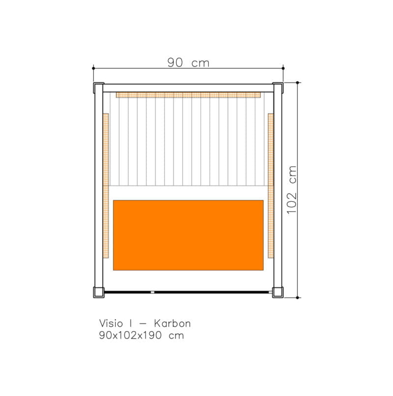 Zanier Visio 1 Karbon infraszauna