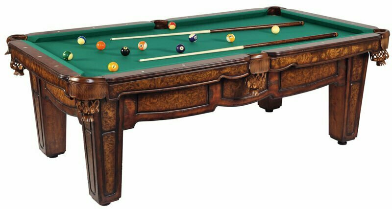 Champion Sport Wellington faragott biliárd asztal