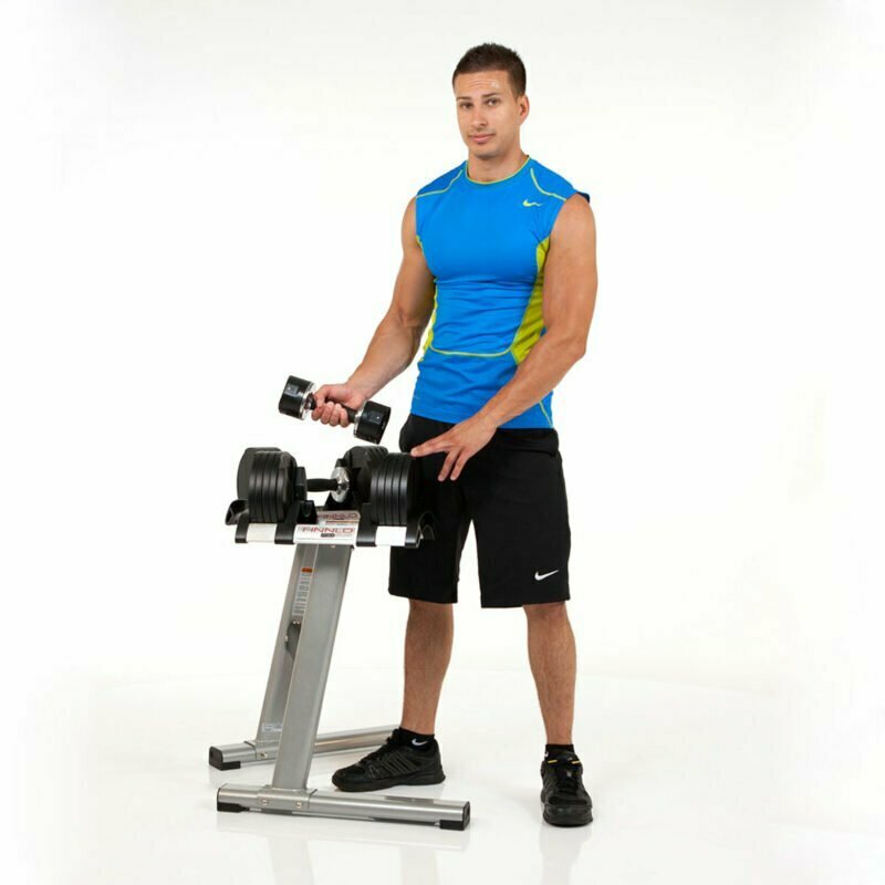 Finnlo Maximum Smartlock kézi súlyzószett állvánnyal 40kg