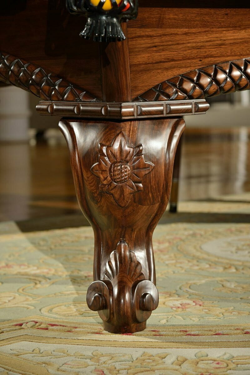 Champion Sport Arizona faragott biliárd asztal