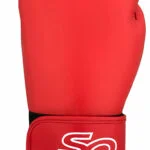 Starpro Olimpiai verseny bőr boxkesztyű - piros