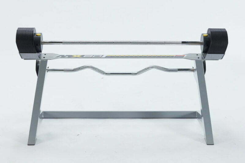 MX Select MX-80 állítható kézi súlyzószett állvánnyal 9,8-36,4kg-ig