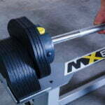 MX Select MX-80 állítható kézi súlyzószett állvánnyal 9,8-36,4kg-ig