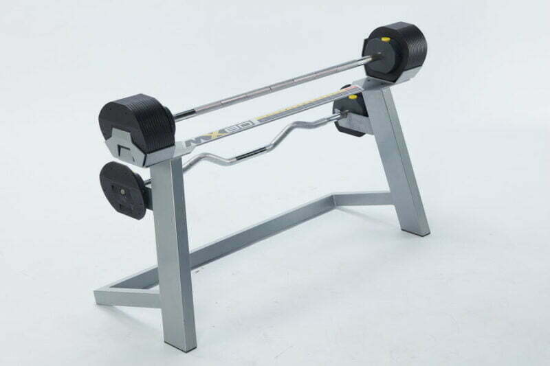 MX Select MX-80 állítható kézi súlyzószett állvánnyal 9,8-36,4kg-ig