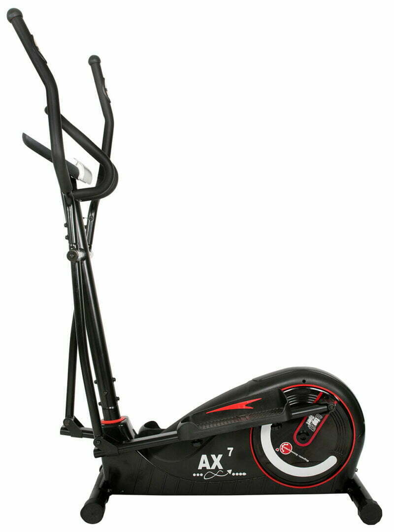 Christopeit sport AX7 Black ergométeres elliptikus tréner