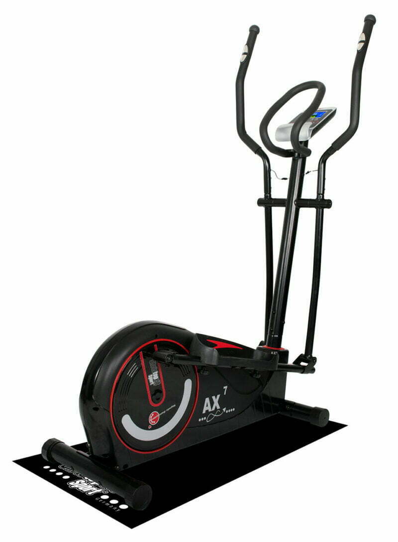 Christopeit sport AX7 Black ergométeres elliptikus tréner