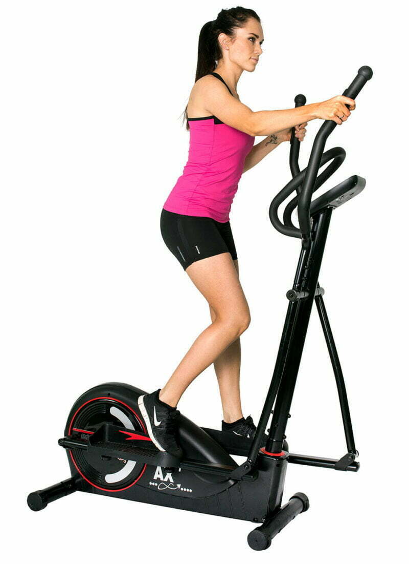 Christopeit sport AX7 Black ergométeres elliptikus tréner
