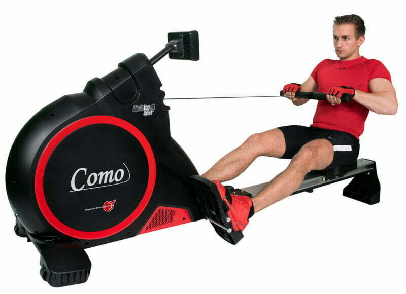 Christopeit sport Como fél profi evezőpad Black edition