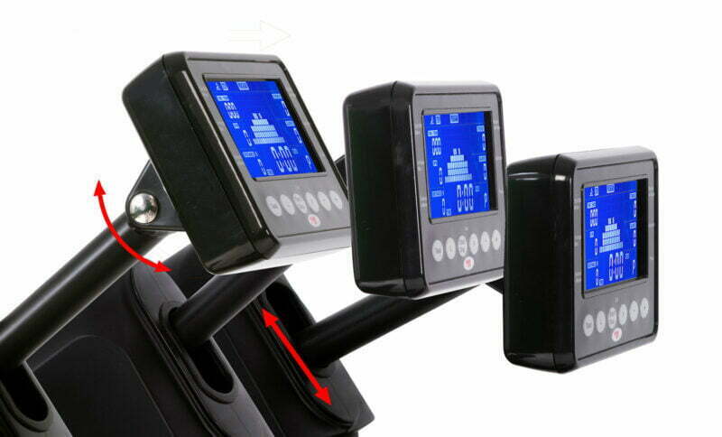 Christopeit sport Como fél profi evezőpad Black edition