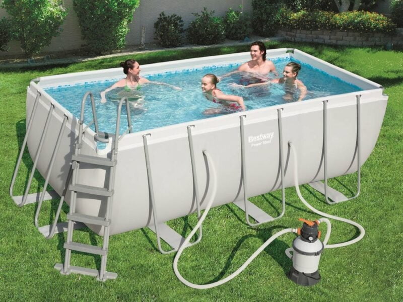Bestway Power Steel fémvázas medence 404x201cm